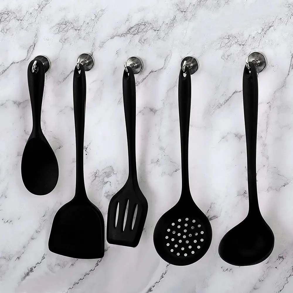 5 pcs Silicone non-stick cookware spatula set kitchenware set