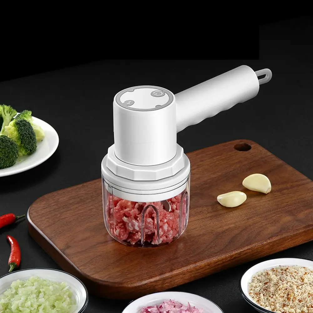 USB Electric Mixer with Food Chopper Garlic Chopper Meat Grinder Egg Beater