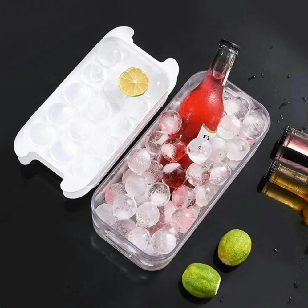 Double layer 15 Grids whiskey chilling molds box with ice shovel