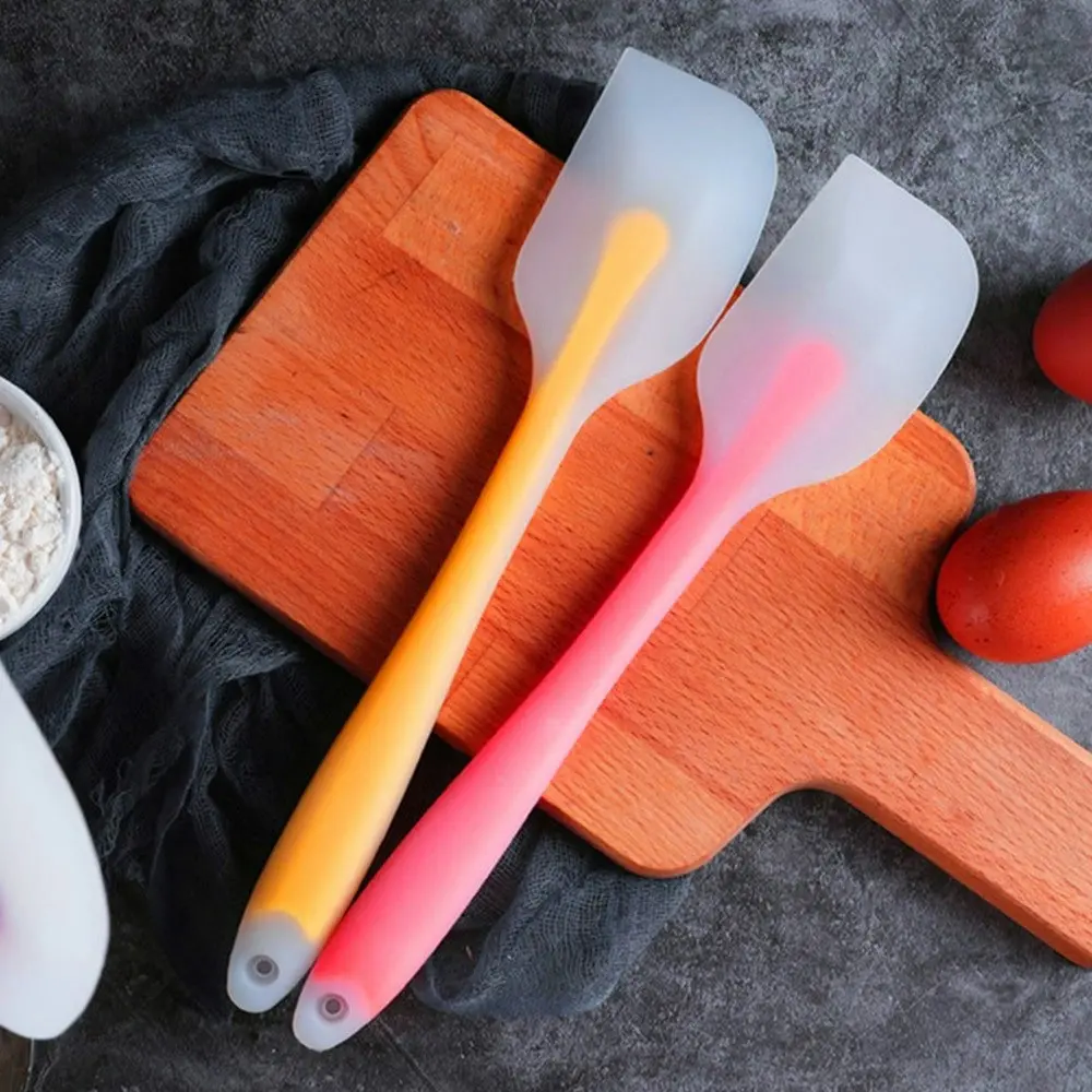 4 Pcs Silicone Spatula Heat Resistant Flexible Spatula Food Grade Kitchen Utensils