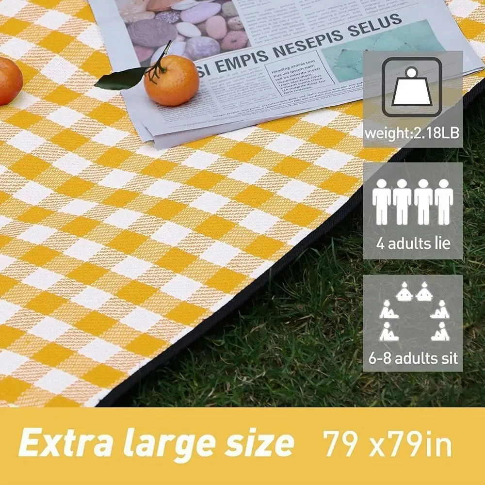 Waterproof Picnic Blanket Picnic Mat Beach Blanket Camping Blanket