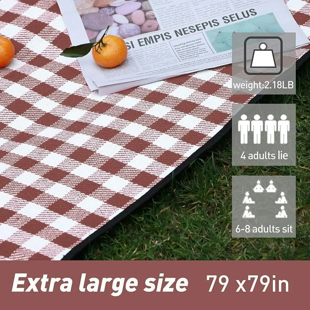 Waterproof Picnic Blanket Picnic Mat Beach Blanket Camping Blanket