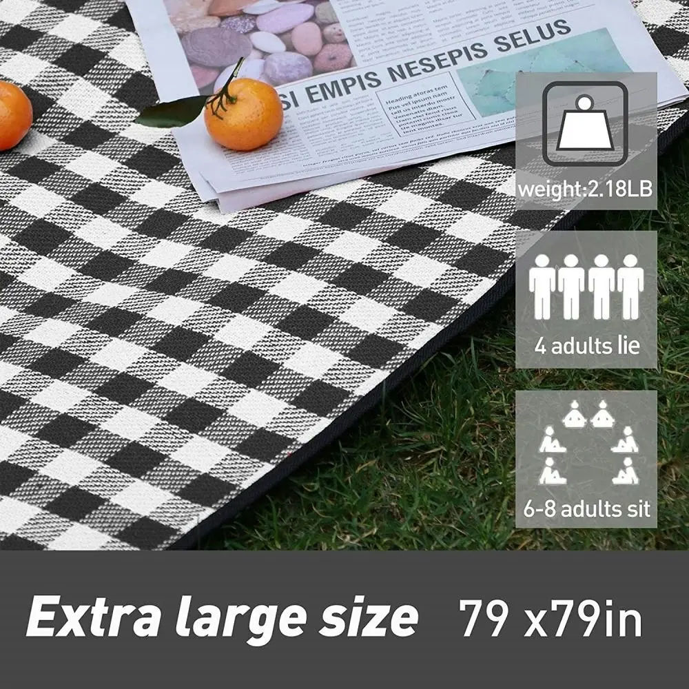 Waterproof Picnic Blanket Picnic Mat Beach Blanket Camping Blanket