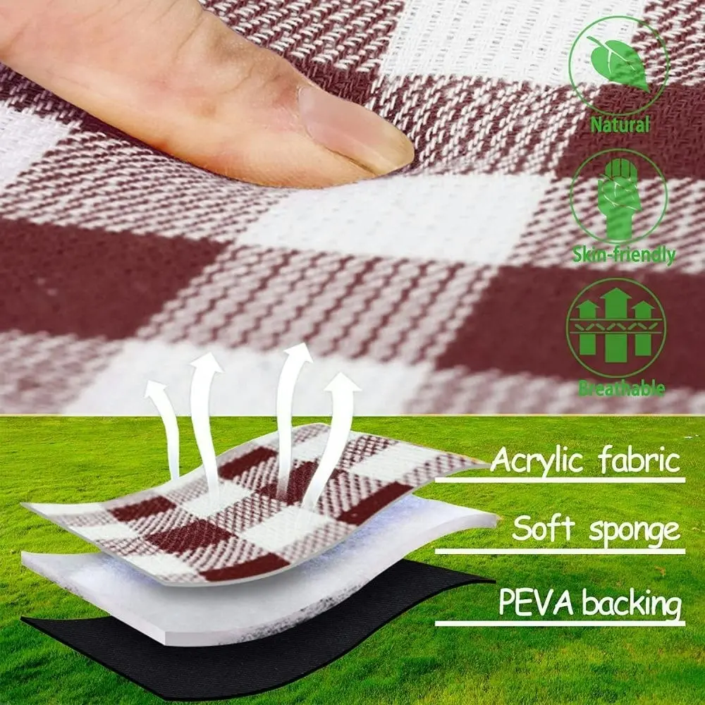 Waterproof Picnic Blanket Picnic Mat Beach Blanket Camping Blanket