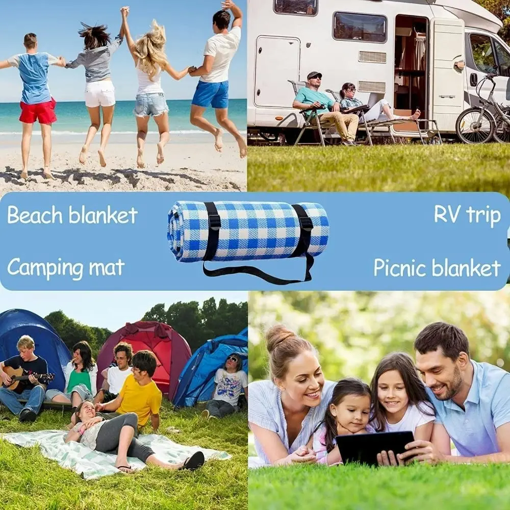 Waterproof Picnic Blanket Picnic Mat Beach Blanket Camping Blanket