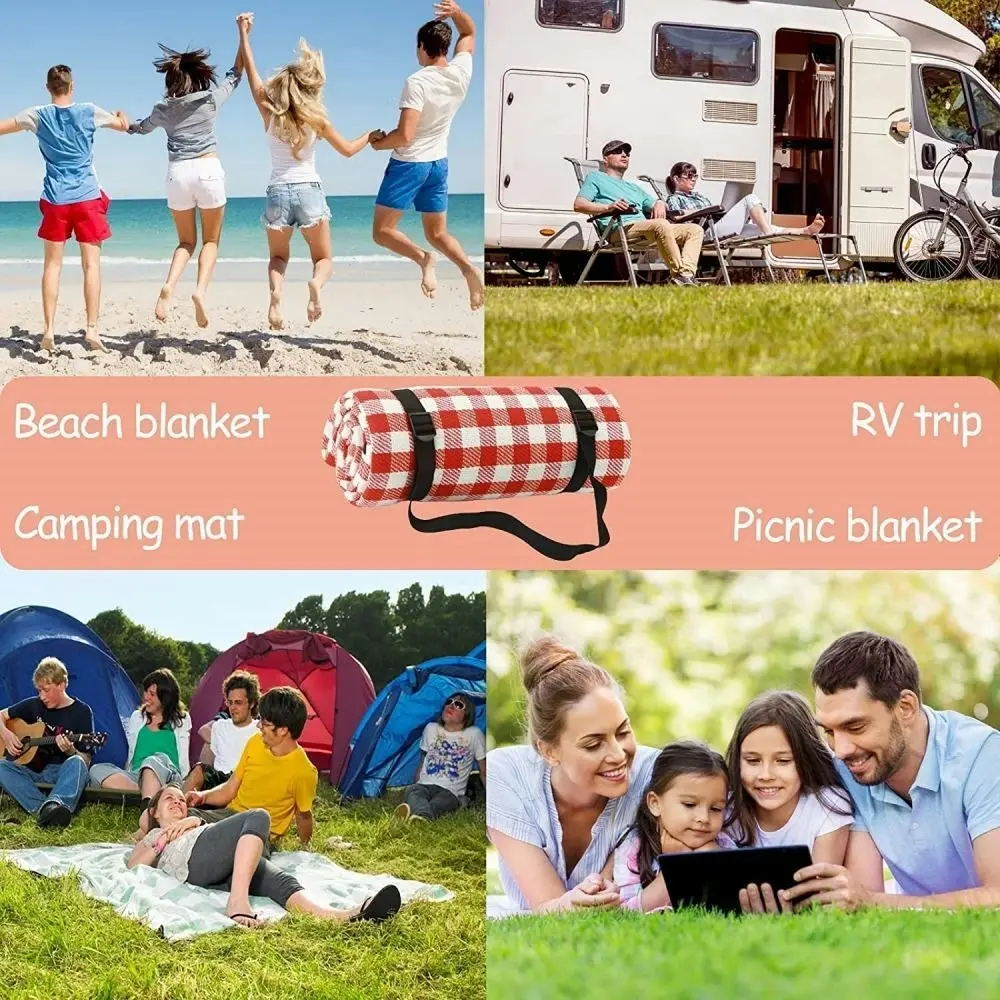 Waterproof Picnic Blanket Picnic Mat Beach Blanket Camping Blanket