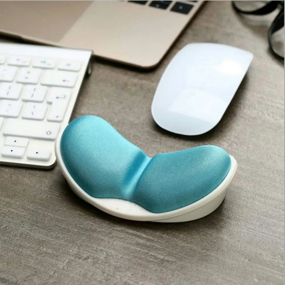 Memory Foam Mouse Wrist Rest Pad Slow Rebound Wrist Mouse Pad Durable Comfortable