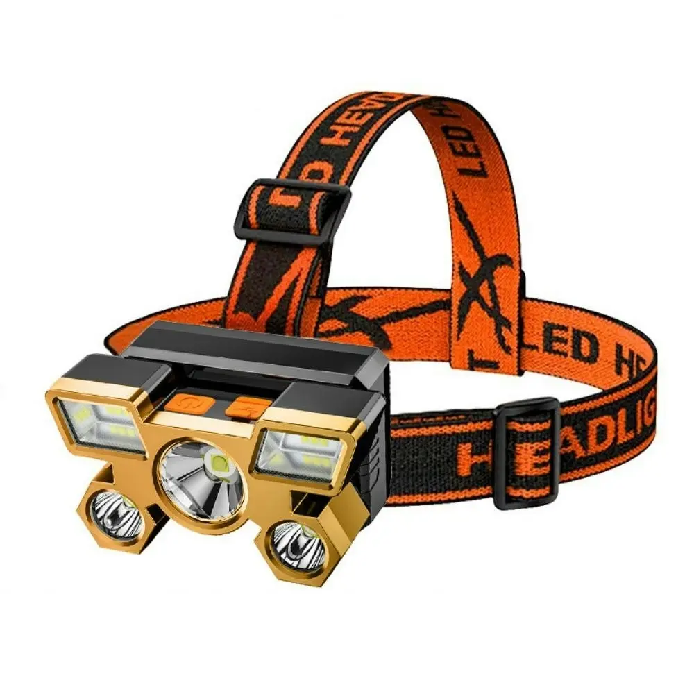 Headlamp Flashlight Ultra-Light Bright Led USB Rechargeable Headlight