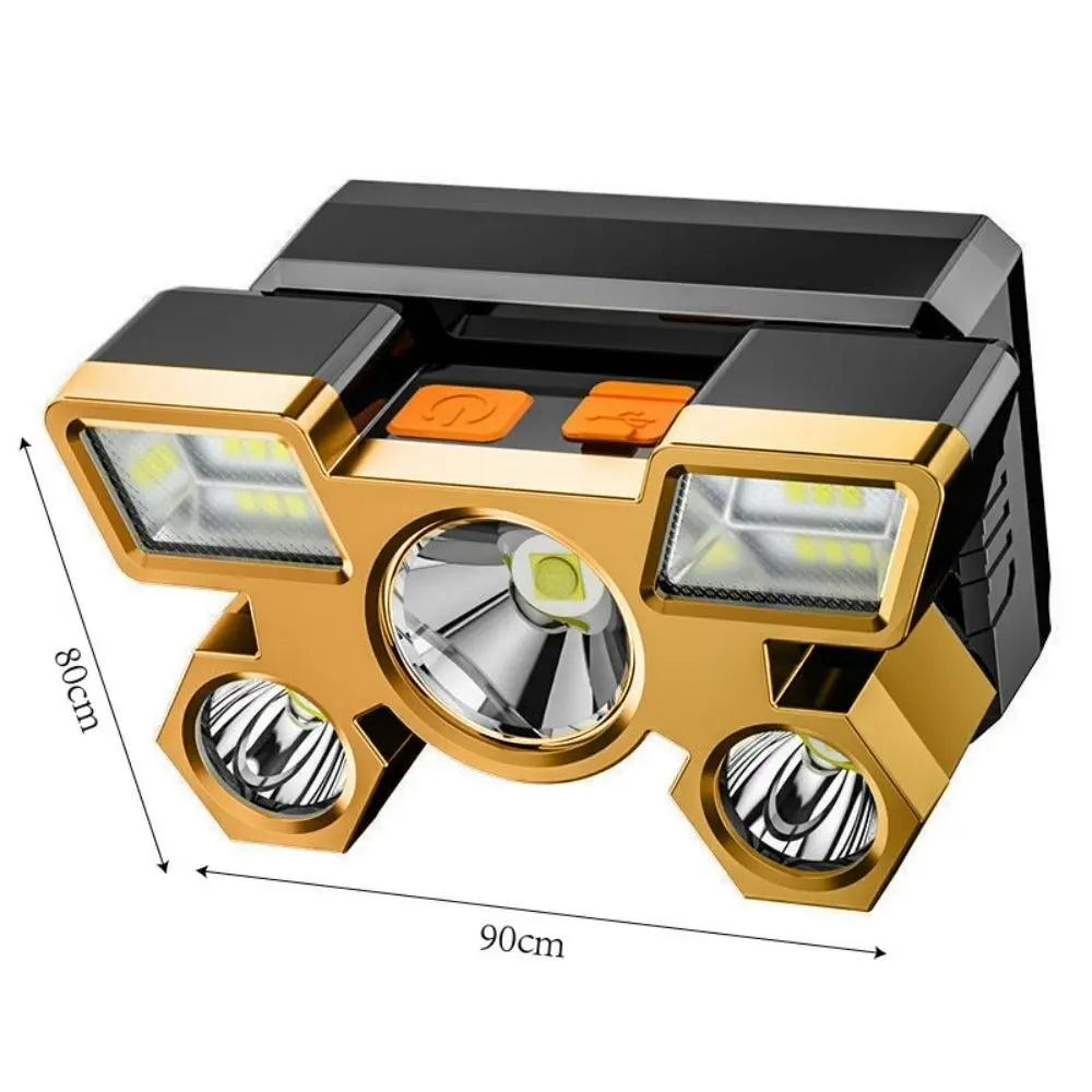 Headlamp Flashlight Ultra-Light Bright Led USB Rechargeable Headlight