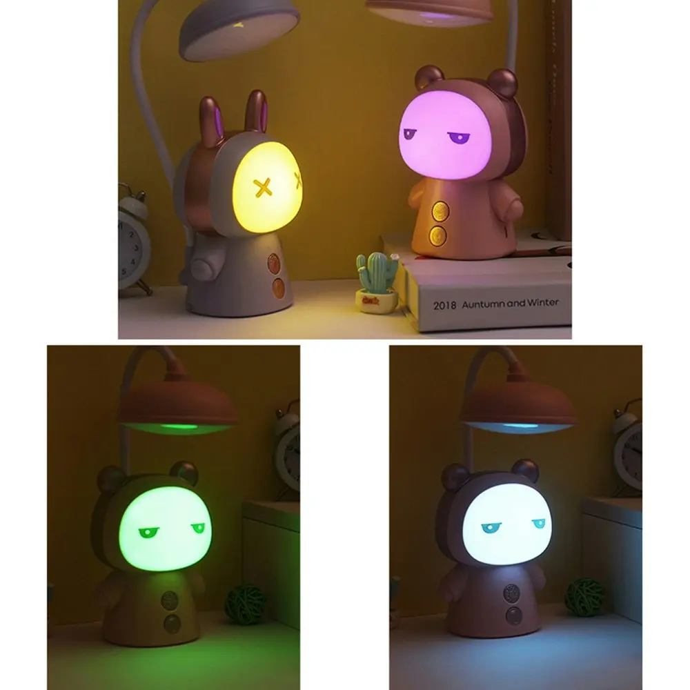 Cartoon Led Light Folding Charging Eye Protection Children Night Light