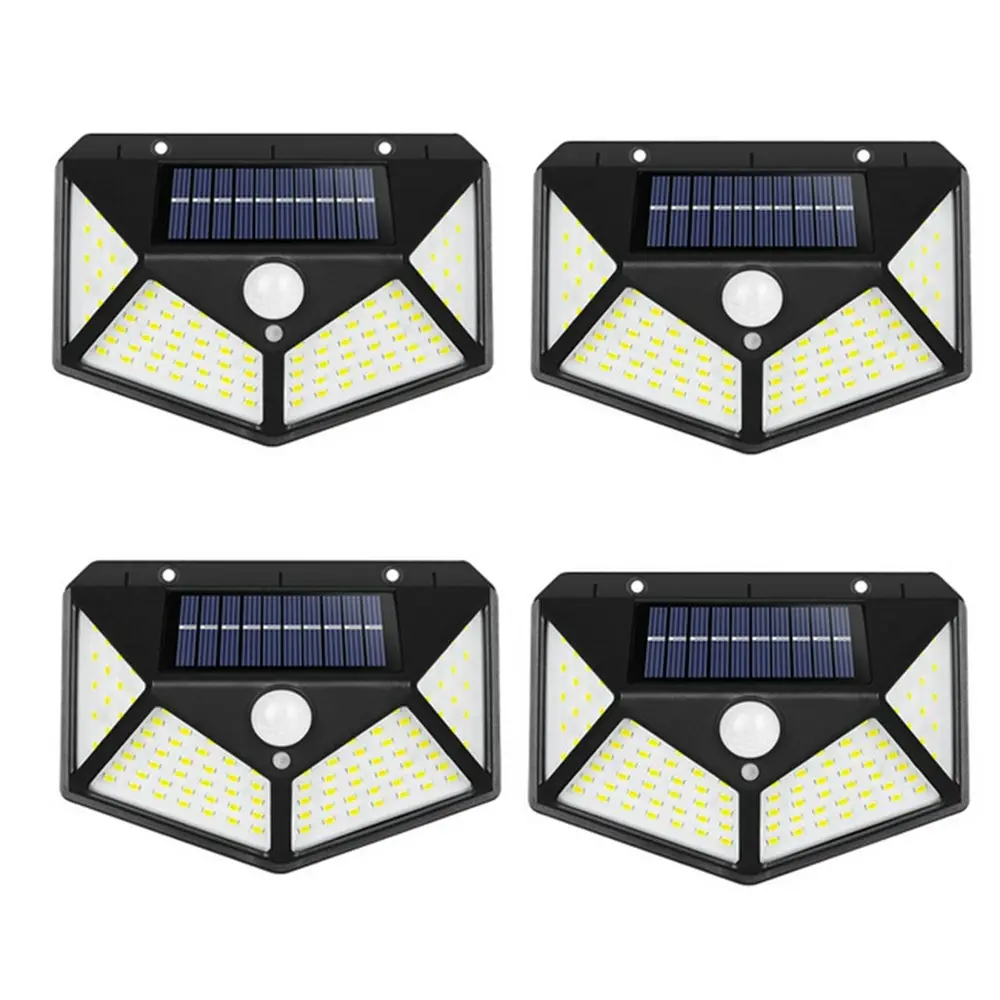 Solar Lights Wireless Motion Sensor Lights Waterproof for Outdoor (100 LEDS)