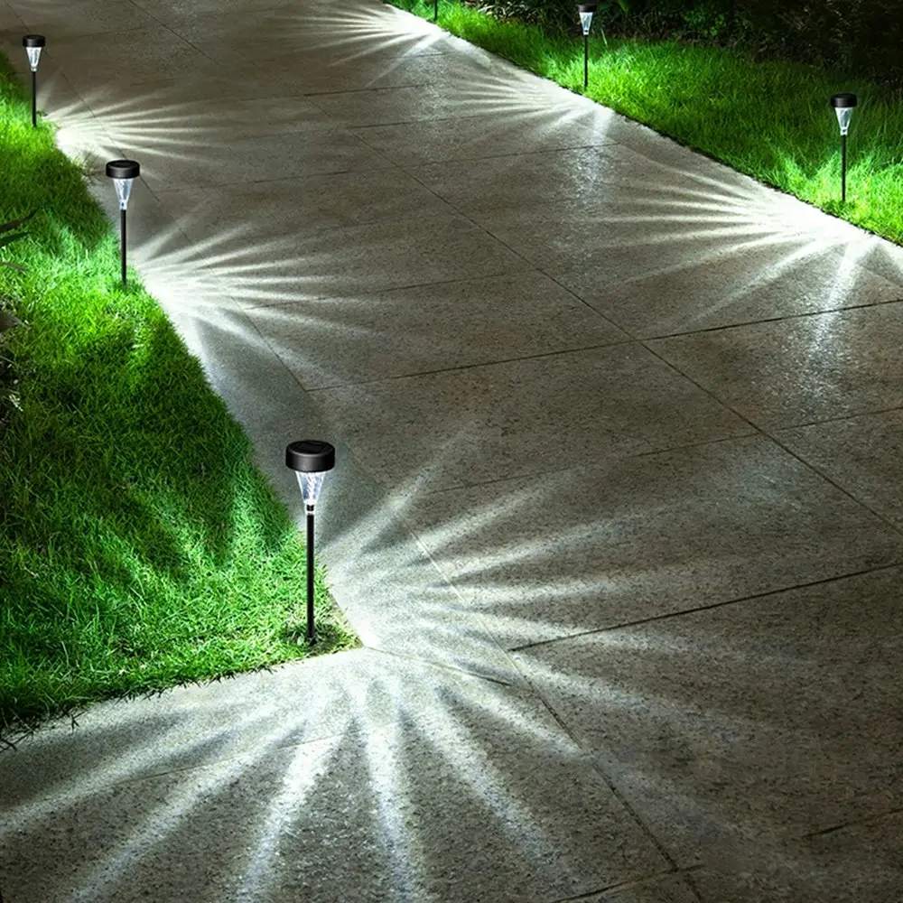 4Pcs Solar Outdoor Lamp Decorative Floor Lamp Outdoor Waterproof Led Lamp