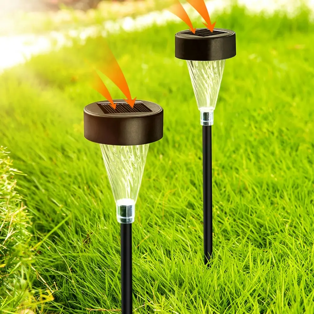 4Pcs Solar Outdoor Lamp Decorative Floor Lamp Outdoor Waterproof Led Lamp