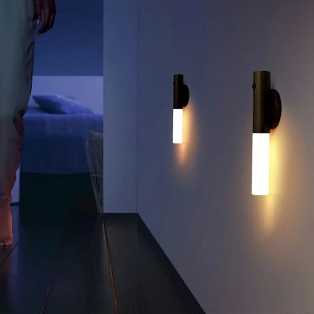 Motion Sensor Wireless LED Night Lights Bedroom Decor Light