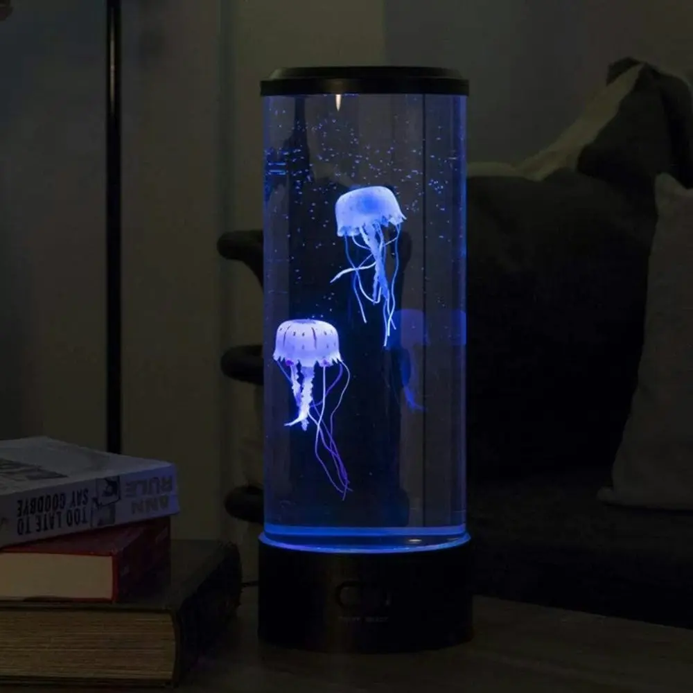 LED Fantasy Jellyfish Lamp Round with 5 Color Changing