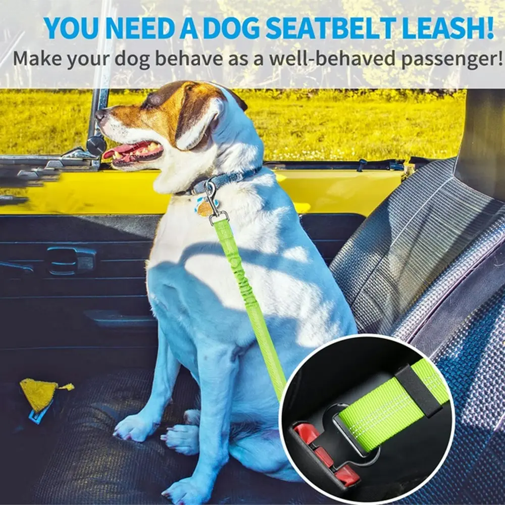 Adjustable dog Safety Car Seat Belt