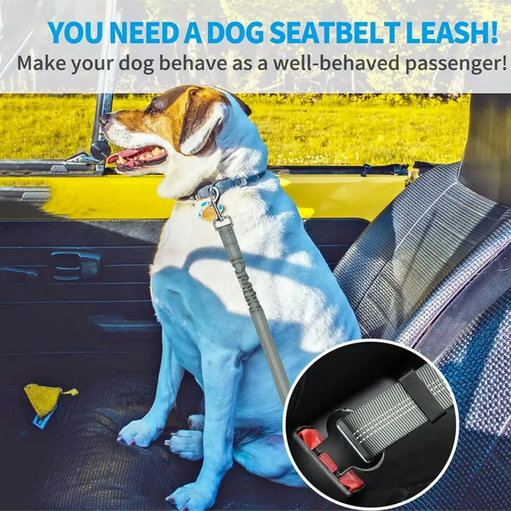 Adjustable dog Safety Car Seat Belt