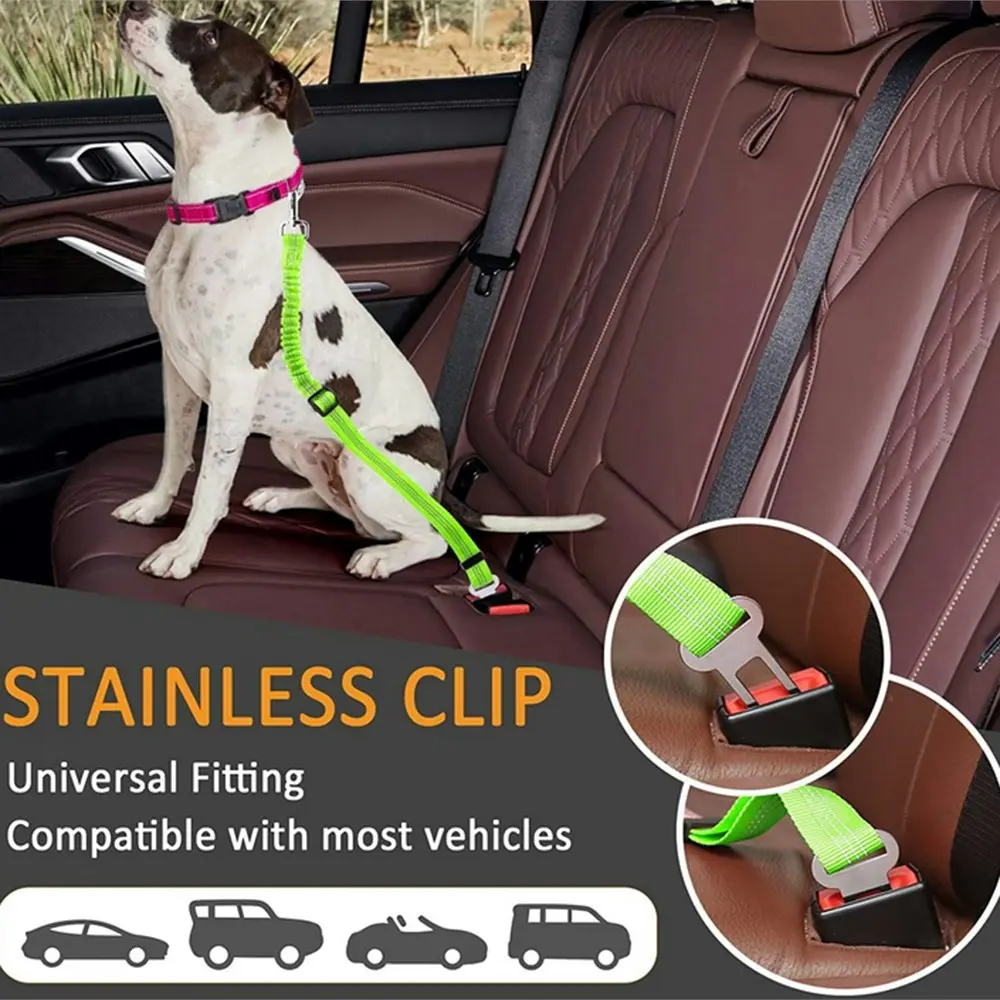 Adjustable dog Safety Car Seat Belt