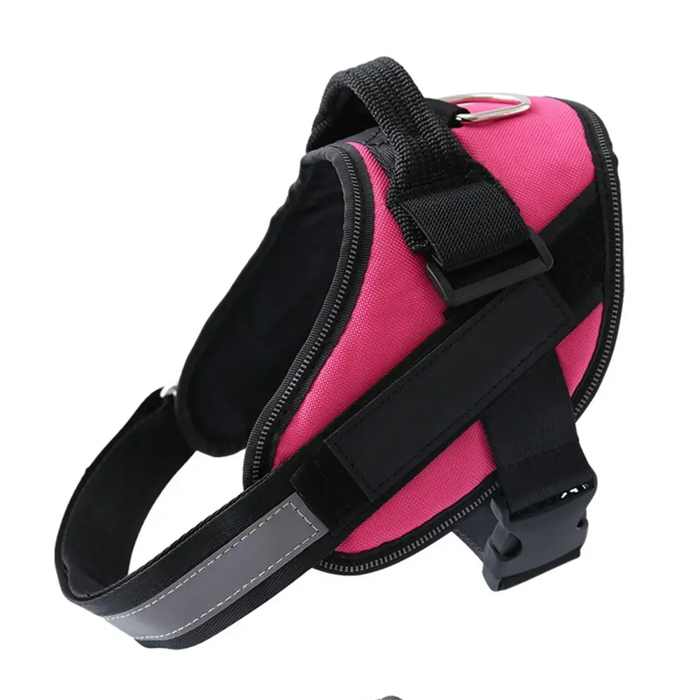 No-Pull Reflective Adjustable Dog Harness Dog Vest with Handle for Outdoor Walking