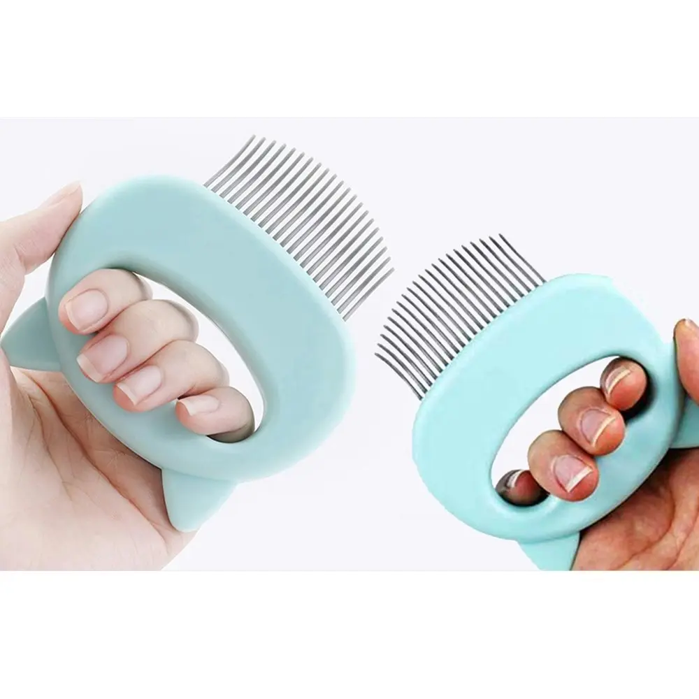 Cat Comb Pet Short & Long Hair Removal Massaging Comb Brush Grooming