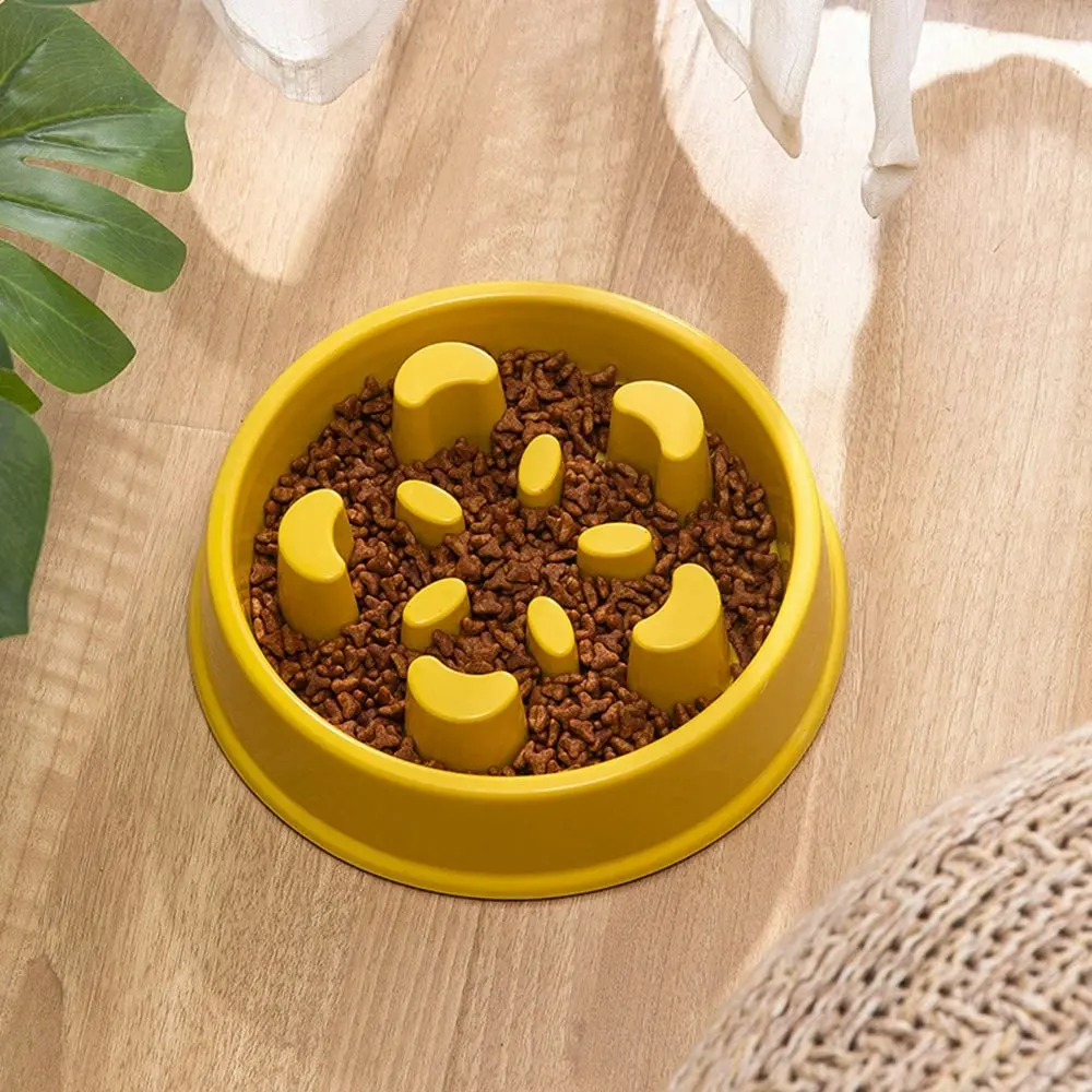 1/2 Pcs Pet Slow Food Bowl Dog Choke-Proof Bowl Non-Slip Slow Food Feeder Bowl