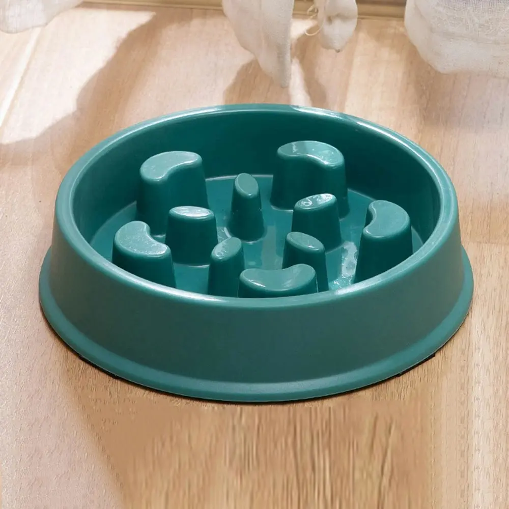 1/2 Pcs Pet Slow Food Bowl Dog Choke-Proof Bowl Non-Slip Slow Food Feeder Bowl