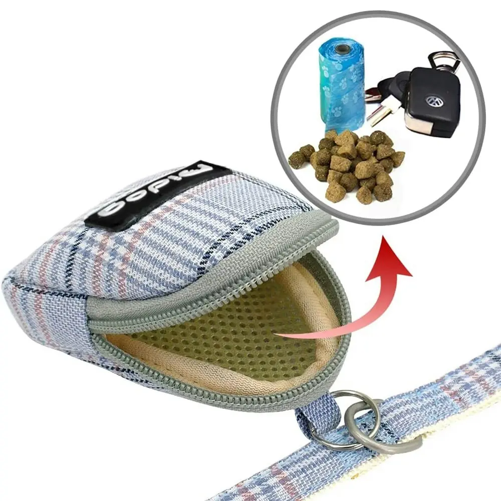 Dog Vest Harness and Leash Set With Cute Bags Breathable Mesh Dog Harness