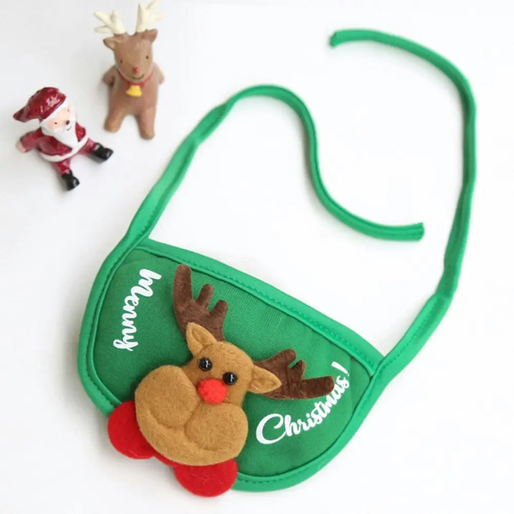 Pet Christmas hat bib Cat Dog Christmas decoration