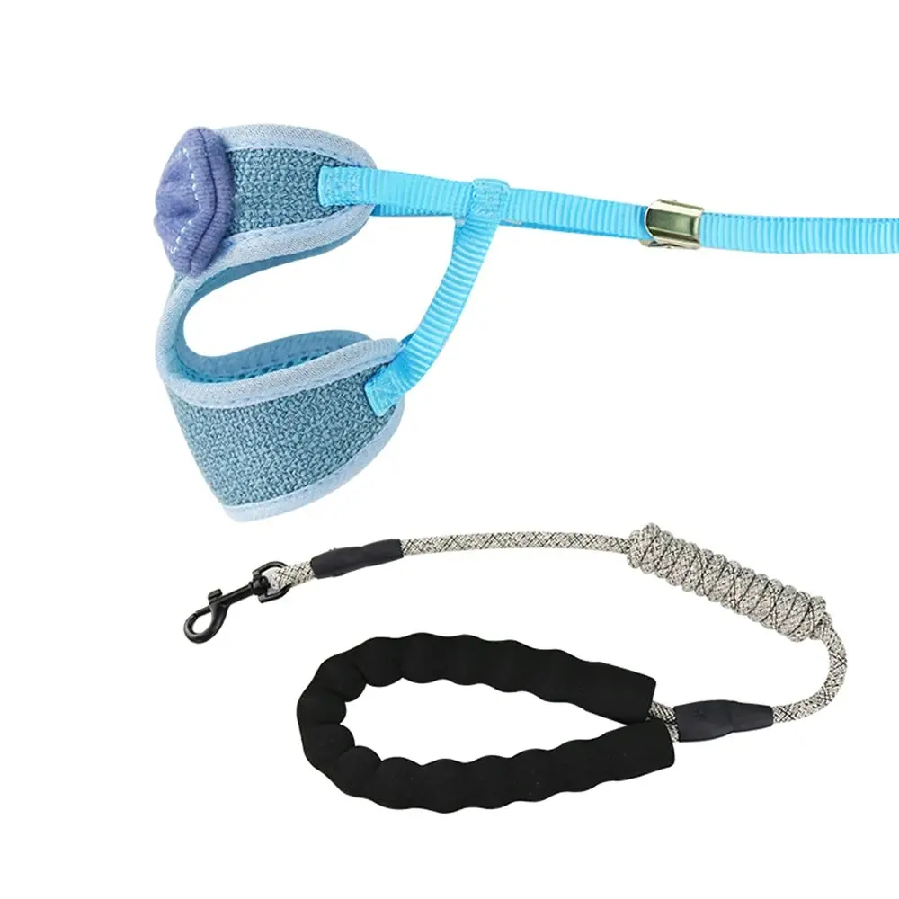 2 Pack Bow Tie Adjustable Pet Mesh Vest Harness and Leash Set for Cats