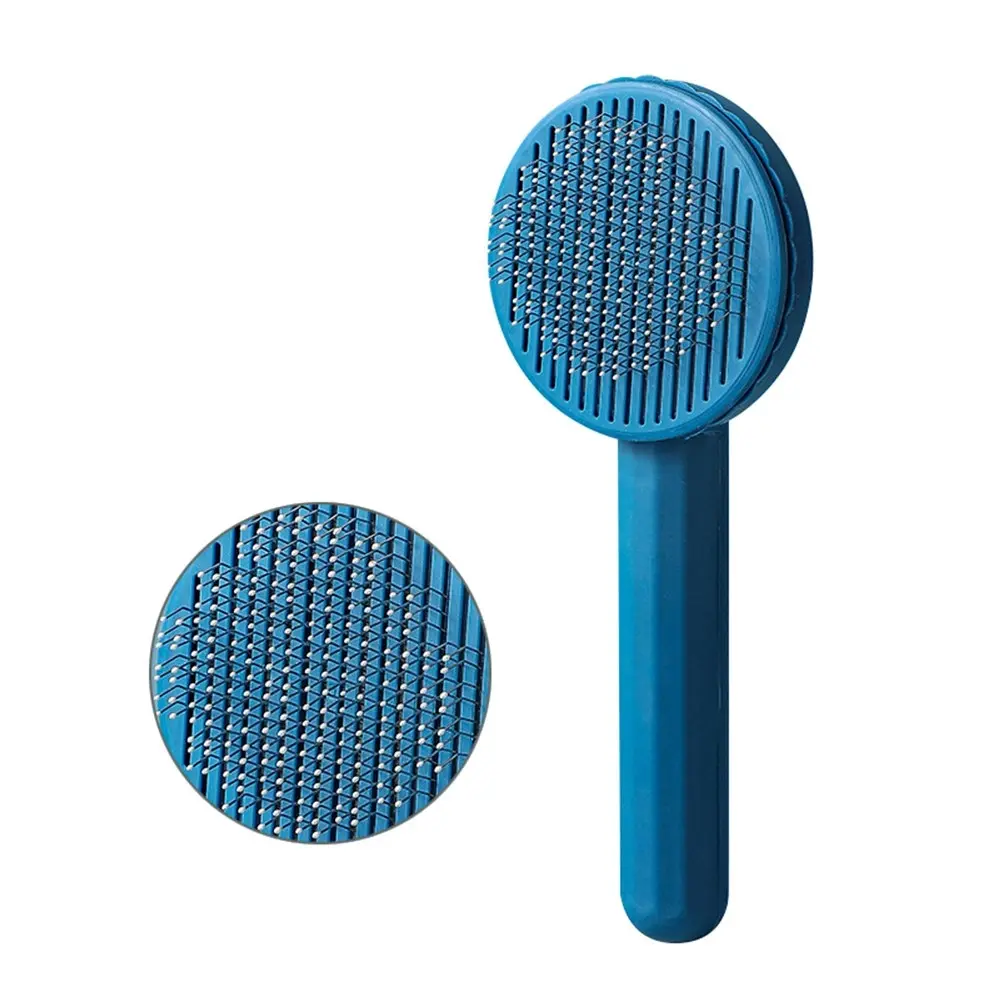 2Pcs Cat Comb Pet Floating Hair Removes Brush Grooming Comb Dog Hair Brush