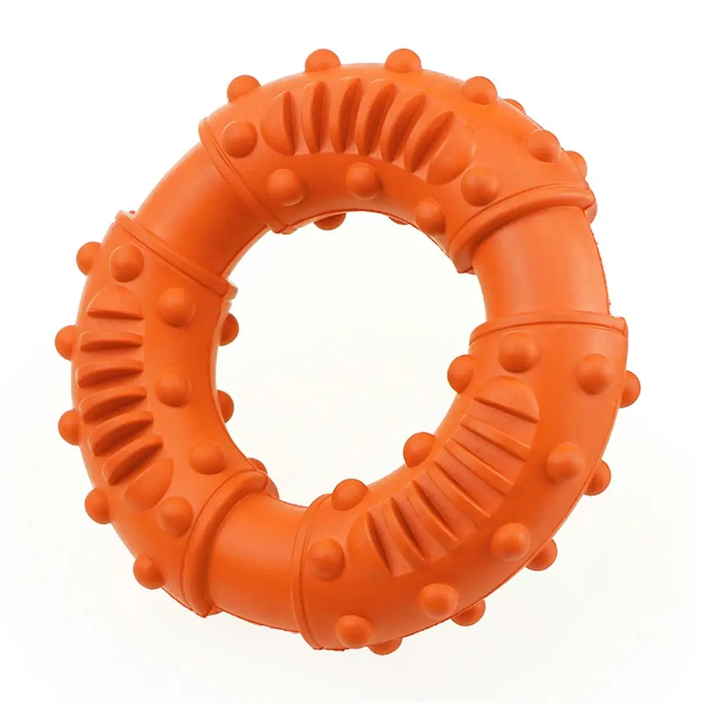 Strong Rubber Chew Toy Dogs Teeth Cleaning Nontoxic Indestructible Puppy Toys