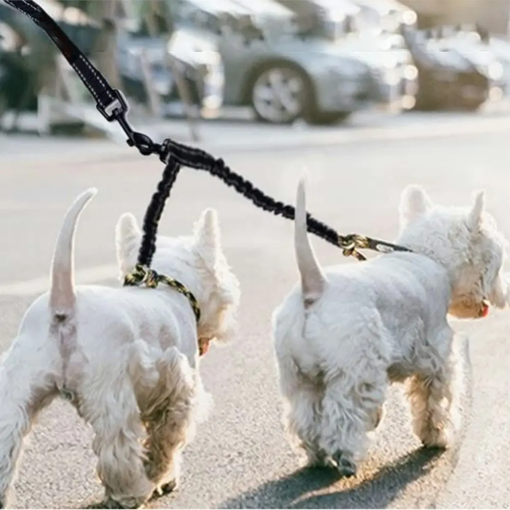 Dual Dog Leash,Double Dog Leash,Double Dog Walking & Training Leash