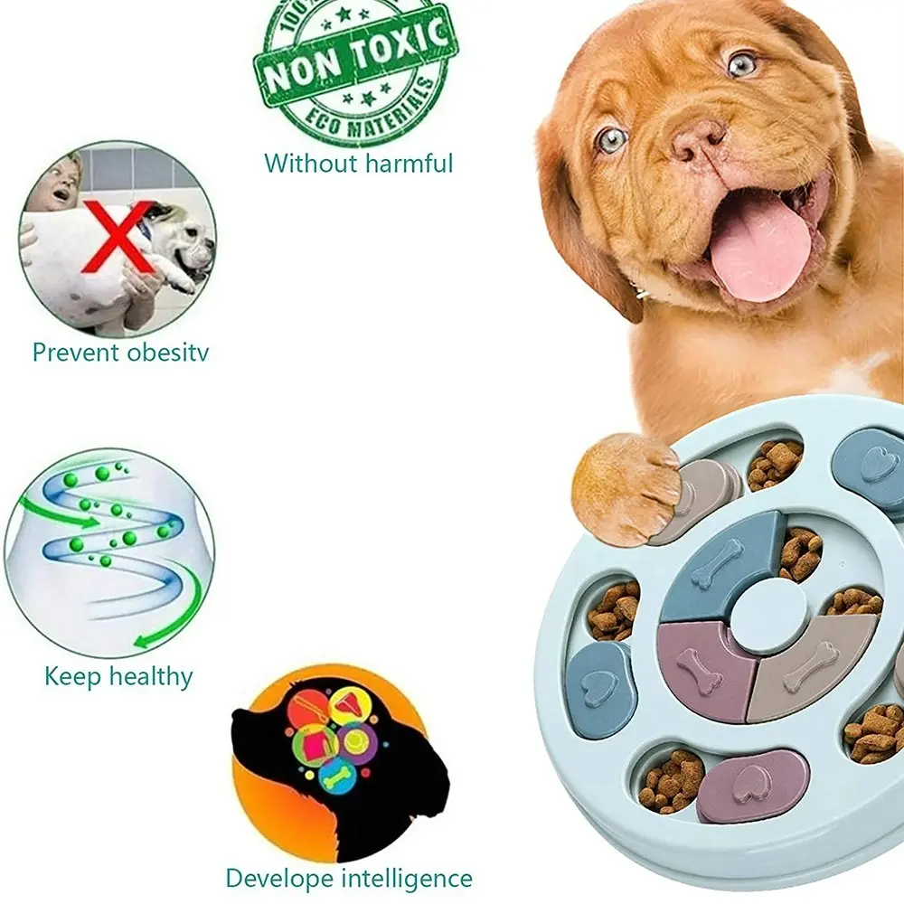 Dog Puzzle Toys,Dogs Food Puzzle Feeder Toys for IQ Training Dog Treat Puzzle