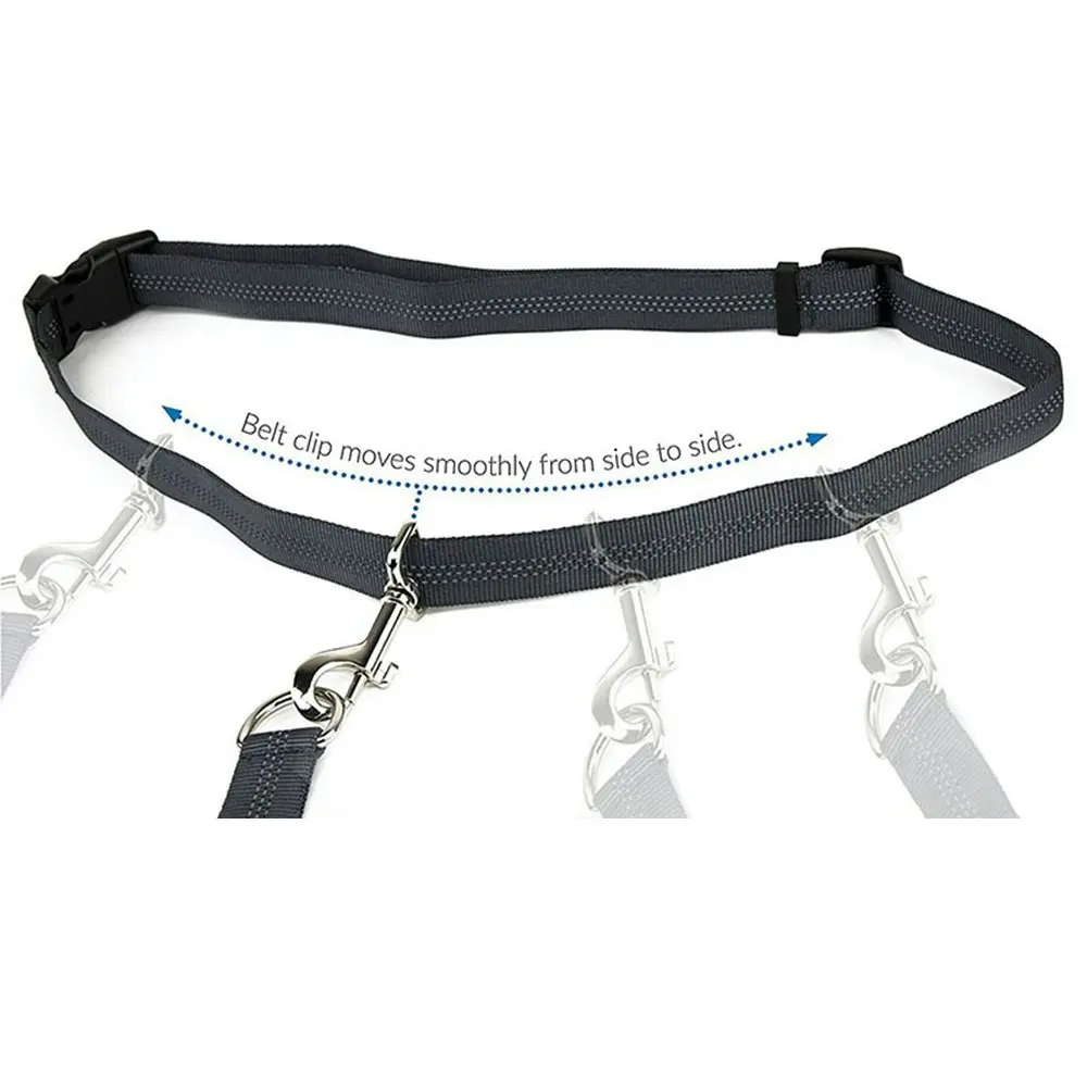 Hands Free Dog Leash Durable Dual-Handle Bungee Leash