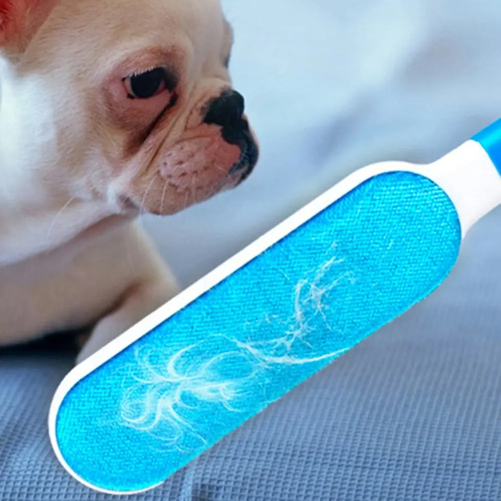 Pet Hair Brush with Self-Cleaning Basefor Furniture, Couch, Carpet