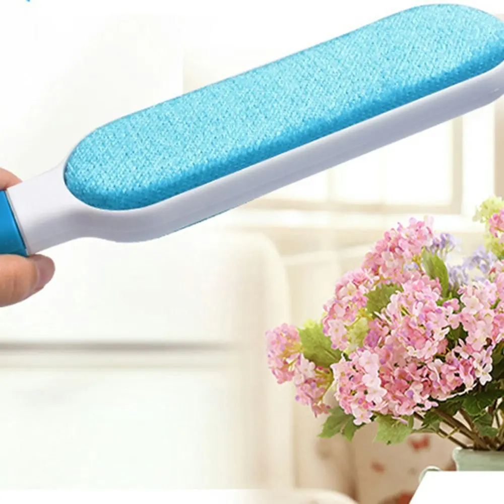 Pet Hair Brush with Self-Cleaning Basefor Furniture, Couch, Carpet