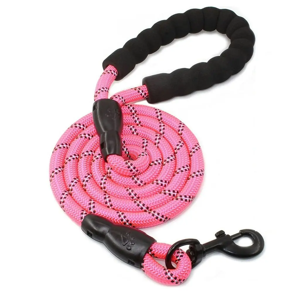 Comfortable Dual Dog Leash Tangle Free With Shock Absorbing Bungee Reflective