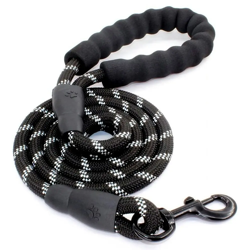 Comfortable Dual Dog Leash Tangle Free With Shock Absorbing Bungee Reflective