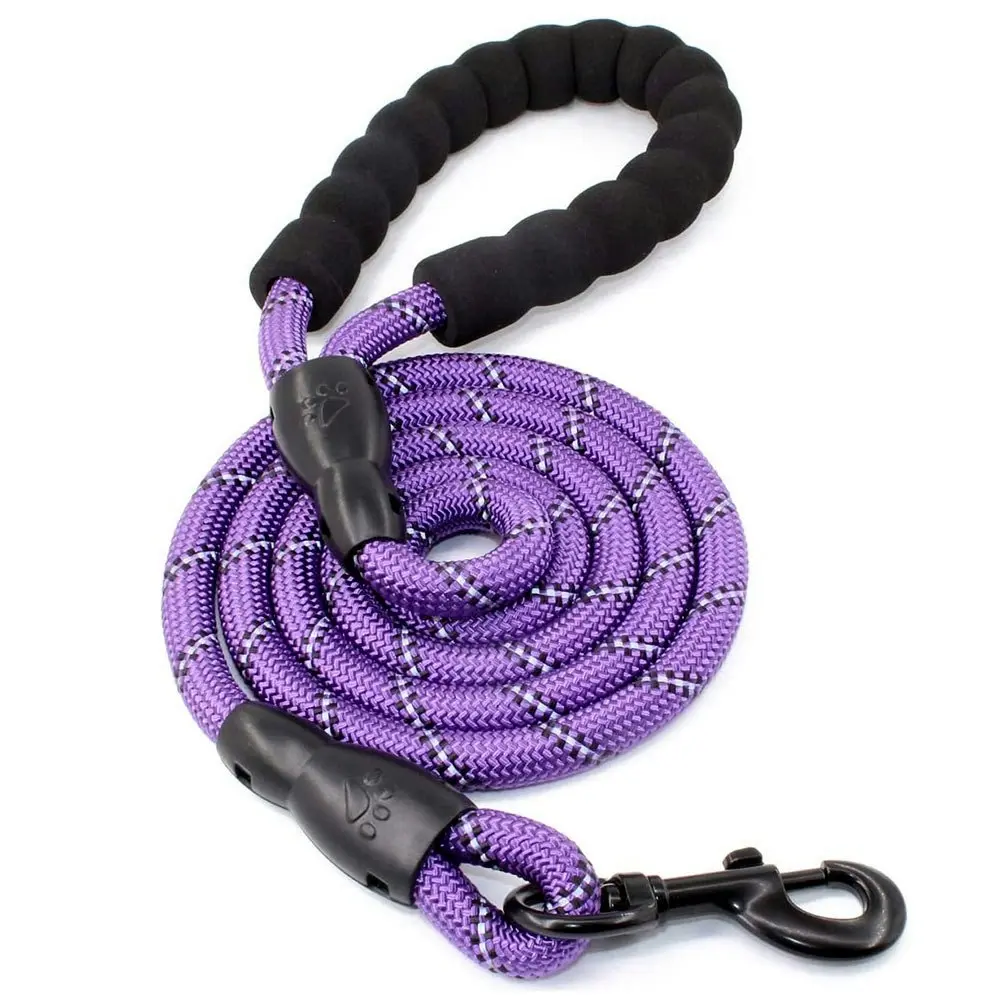 Comfortable Dual Dog Leash Tangle Free With Shock Absorbing Bungee Reflective