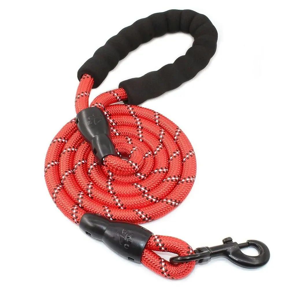 Comfortable Dual Dog Leash Tangle Free With Shock Absorbing Bungee Reflective