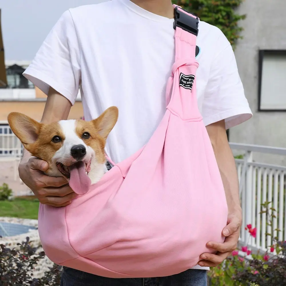 Adjustable Strap Hands Free Pet Puppy Travel Bag Backpack