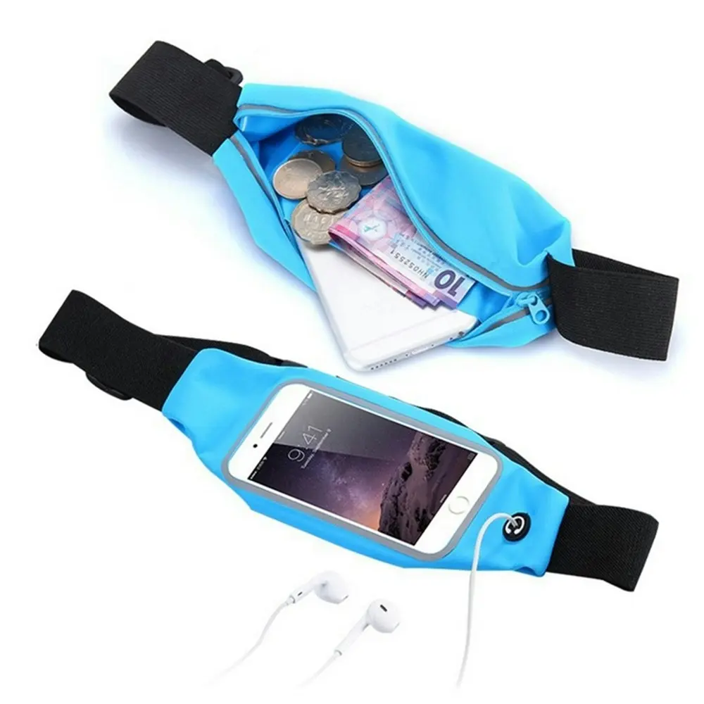 Waist bag Sport Waist Bag Screen Touching Waterproof Running Belt Pouch