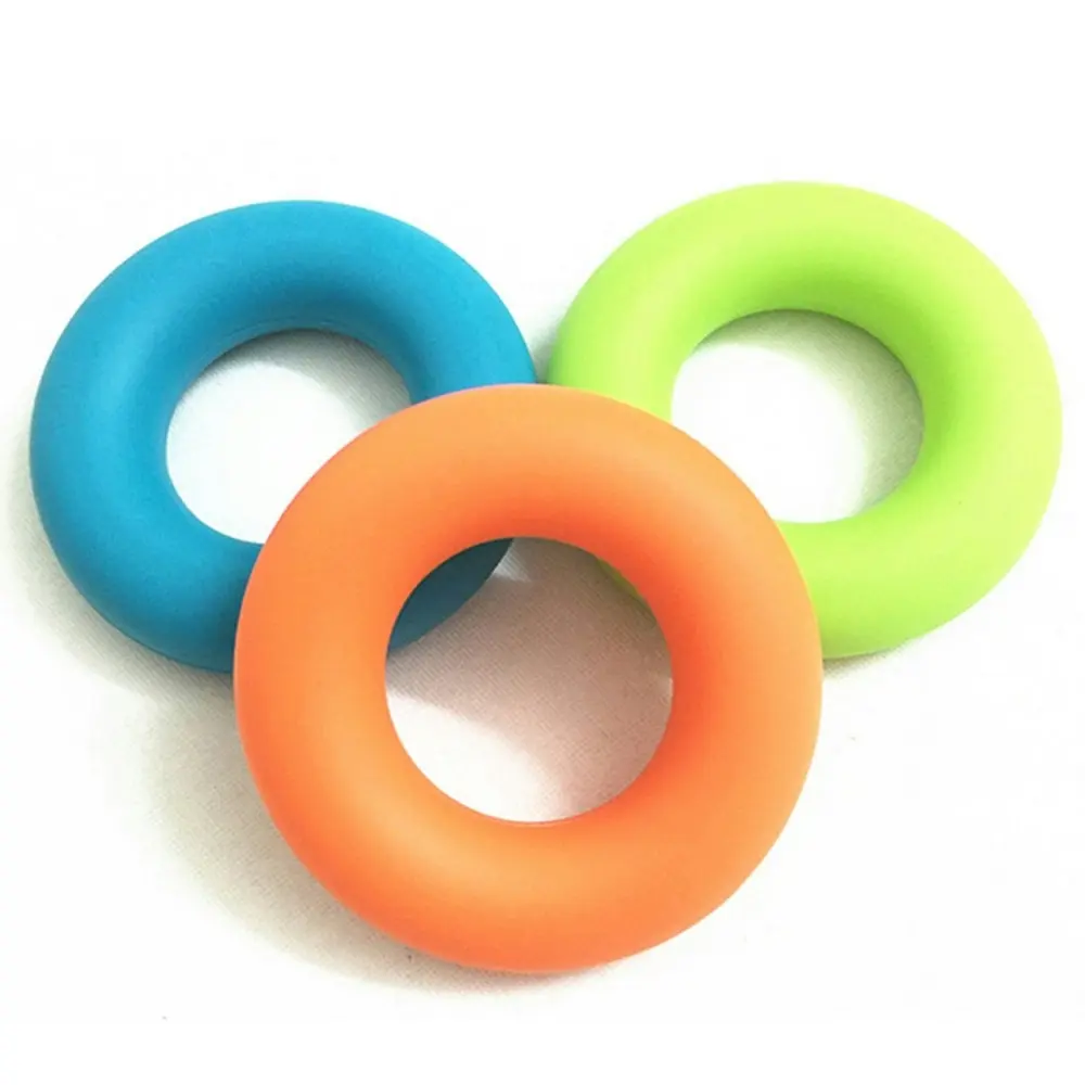 3PCS Silicone Hand Gripper Ring Hand Resistance Band Finger Stretcher Exercise