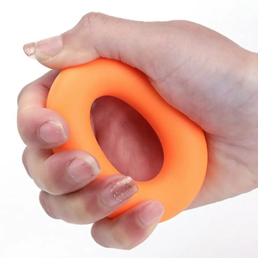 3PCS Silicone Hand Gripper Ring Hand Resistance Band Finger Stretcher Exercise