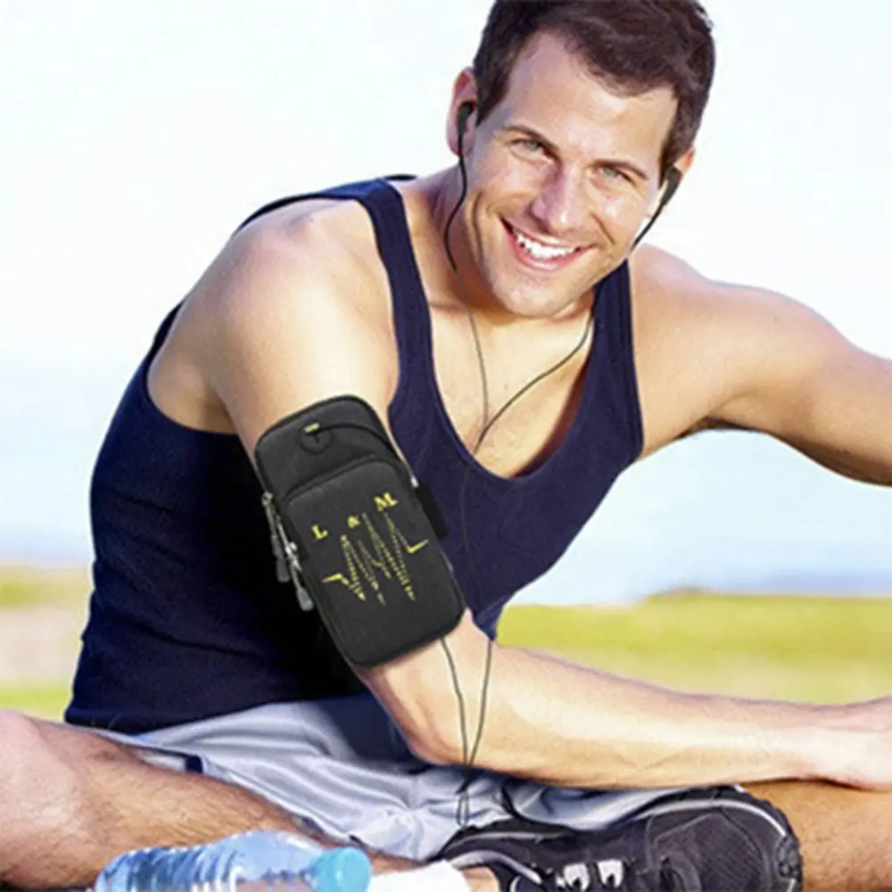 Running Bags Phone Pouch Sports Arm Bag Wrist Bag for Fitness