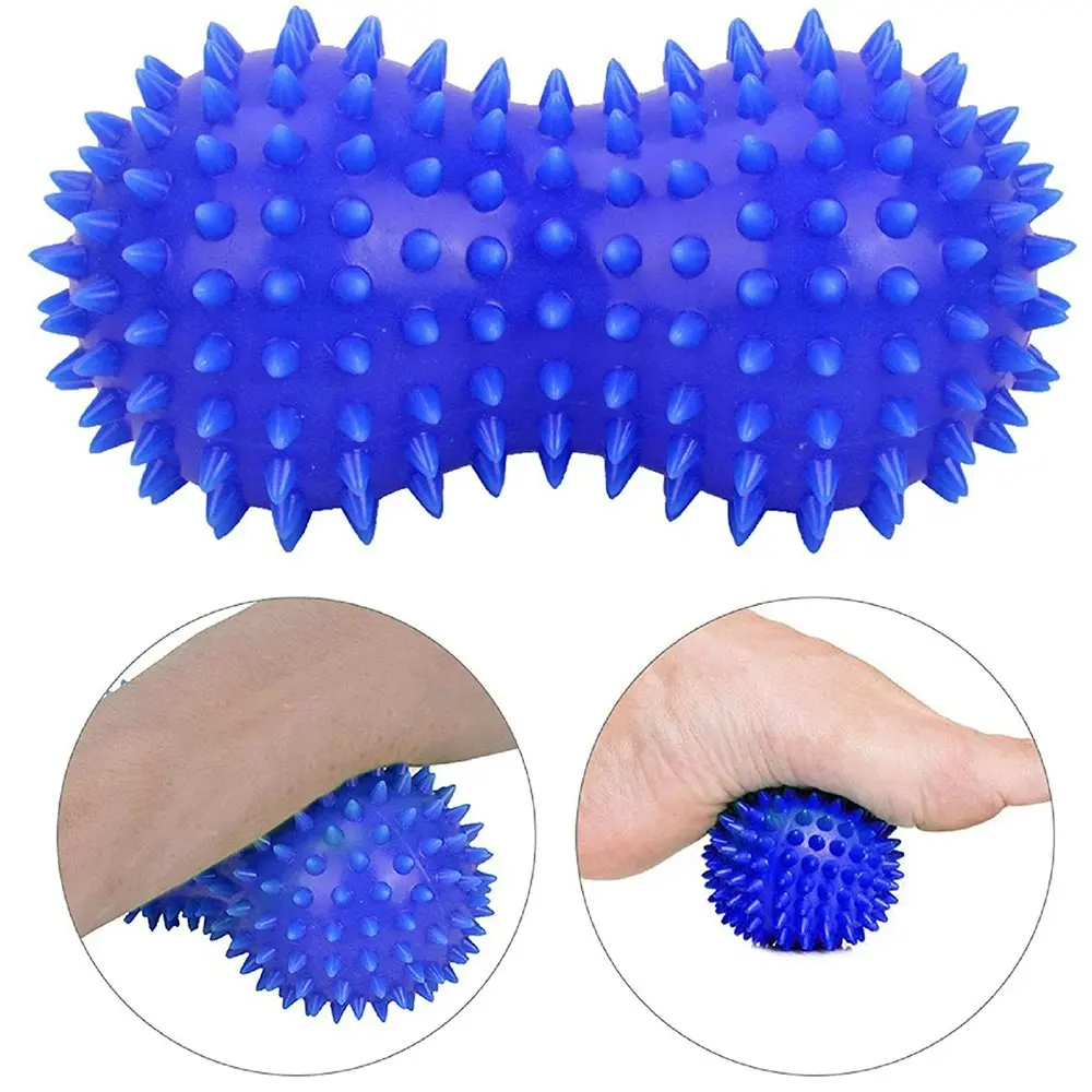 Peanut Shape Massage Yoga Sport Fitness Spiky Massager Ball