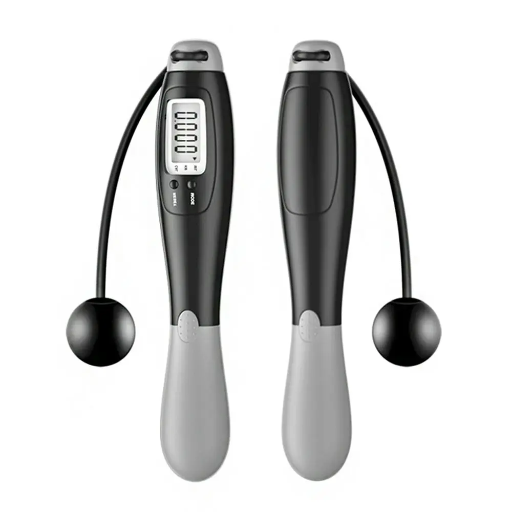 Cordless dual-purpose rope skipping intelligent electronic digital skipping rope