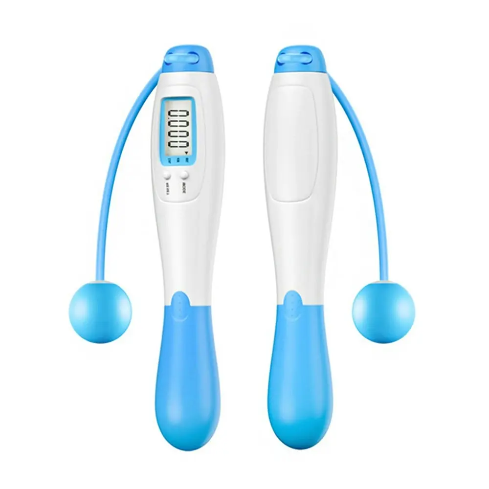 Cordless dual-purpose rope skipping intelligent electronic digital skipping rope