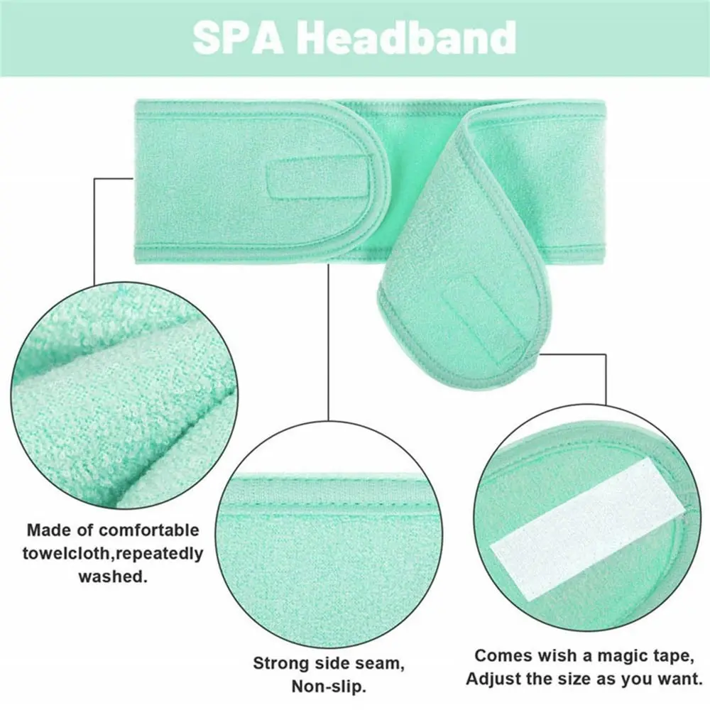 3Pcs Women Adjustable Hairband Sports Yoga Headband