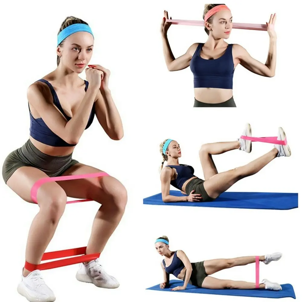 5pcs Fitness Resistance Rubber Bands set